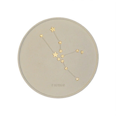 Zodiac Concrete Coasters